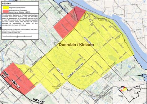 dunrobin ontario map.